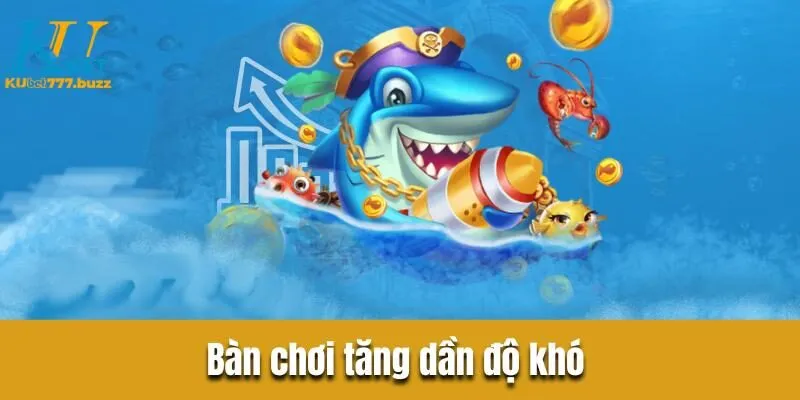 Bắn cá thủy hử - Tổng quan thông tin chi tiết cho ngư thủ Bàn chơi tăng dần độ khó