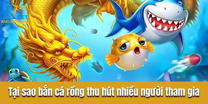 Bắn cá rồng - Hành trình săn kho báu trong lòng đại dương Tại sao trò chơi bắn cá rồng thu hút nhiều người tham gia